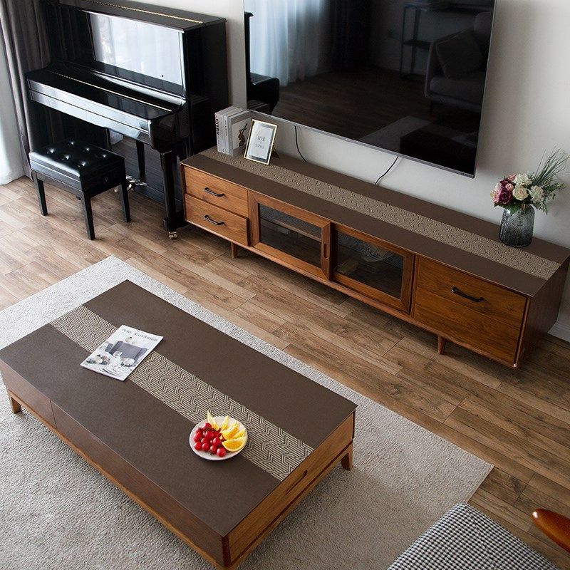 【皮革茶几垫】防水防油防烫免洗长方形餐书桌台软盖布茶几可定制,居家布艺,茶几垫,淘宝优惠券,粉丝福利购,淘宝优惠卷