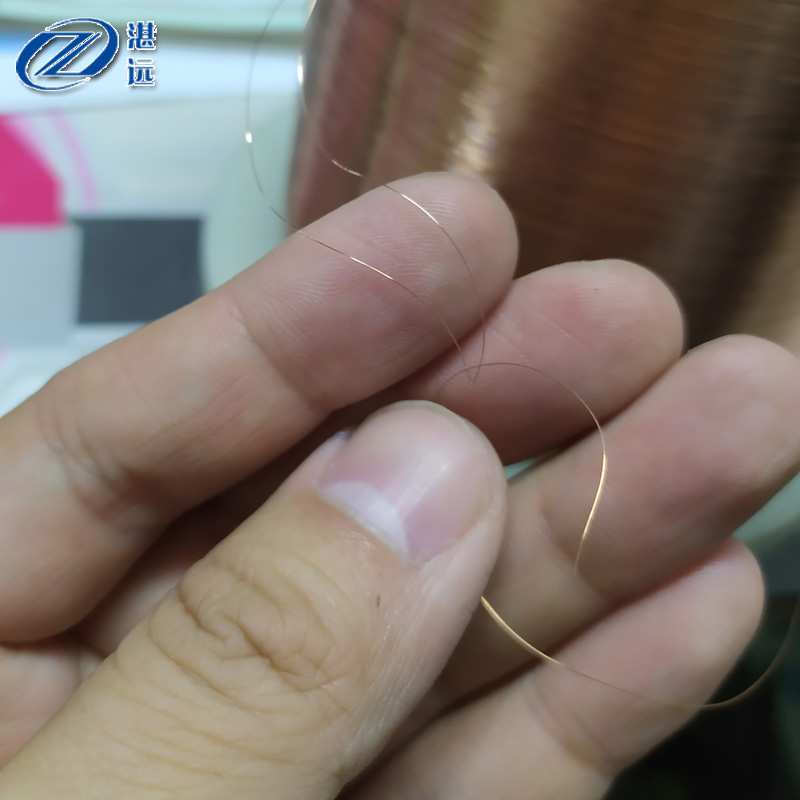 2021铜线DIY手工铜丝线平方细家用紫圈线裸线红铜丝0.1mm导电铜丝