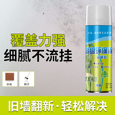 墙漆自喷漆白色内墙乳胶漆粉刷墙漆室内自刷无味毛坯墙面修补涂料