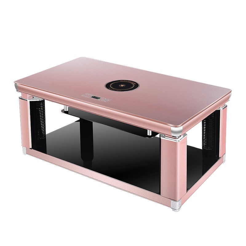 升降取暖茶几电暖桌取暖桌烤火桌子家用长方形四面取暖器电暖炉