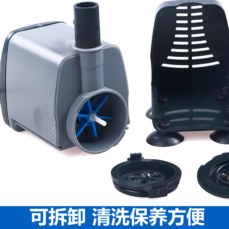 鱼缸水泵抽水泵atman创星潜水泵换水小型静音过滤喷泉家用吸粪泵