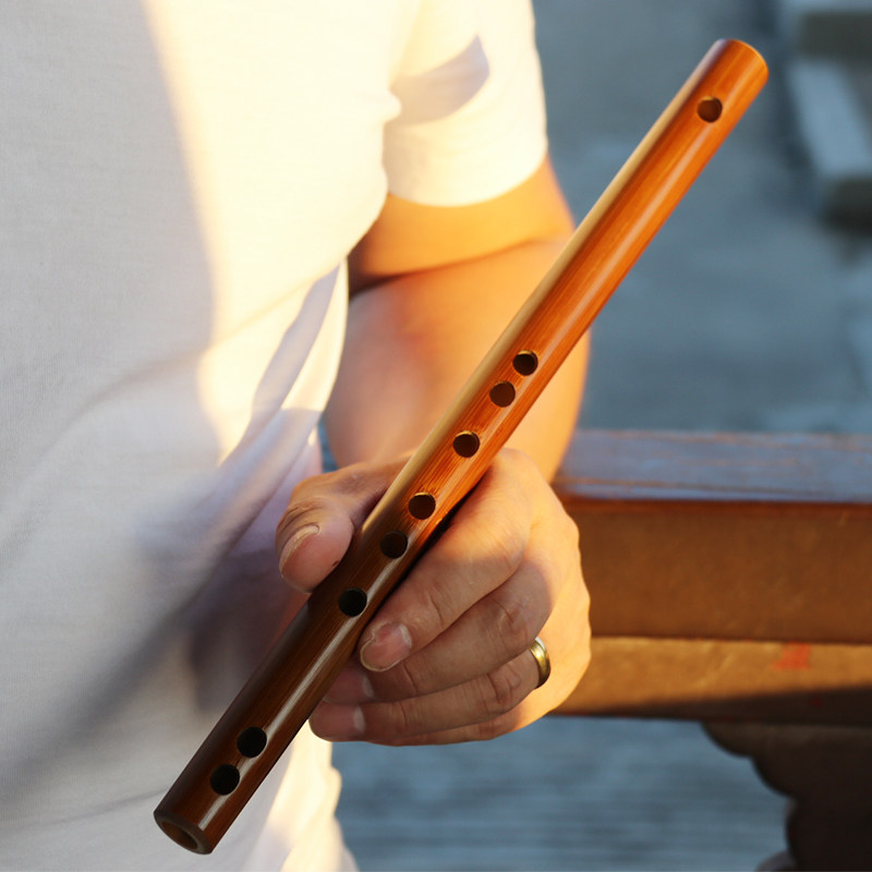 迷你短笛 无膜笛子学生初学者儿童入门竹笛小笛子 成人乐器零基础