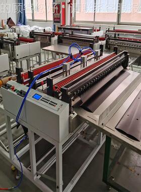 自动冲孔全裁切一体无机膜膜机魔术贴吊切牌纺JUX布打孔裁切机