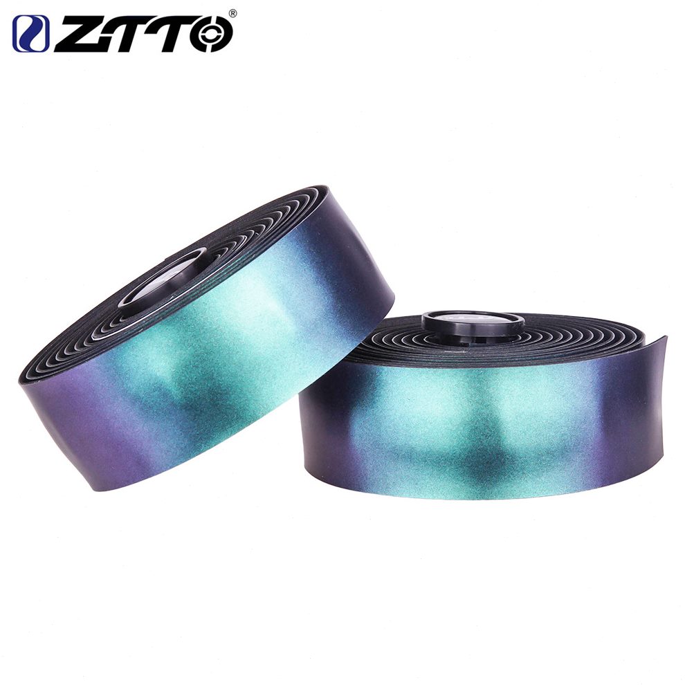 单车O减震把 炫带带绑带吸汗TT 带变色龙把公路自行车把彩Z