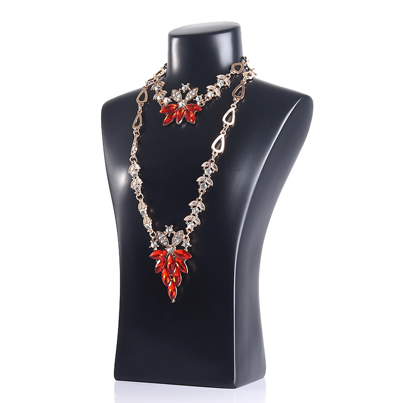 人像模特脖子挂项链架子首饰收纳吊坠饰品架橱窗陈列珠宝展示道具