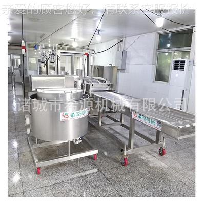 薯条上浆 豆瀑布式KDG设淋浆设备 土机条裹粉油炸成套备