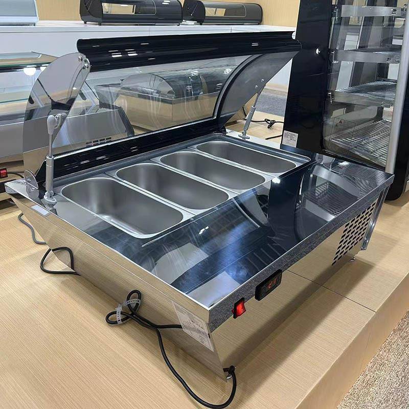 米通冰淇淋冰激凌冷冻展示柜厚切炒酸奶冰棍冷冻台式展示冰柜商用