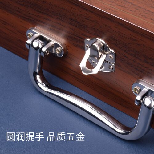 曼笛森采耳工具手提箱木质收纳盒子技师专业专用采耳掏耳套装盒子