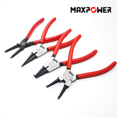 迈泊5寸7寸卡簧钳内卡外卡环钳组套弹簧钳轴用孔用卡黄钳子挡圈钳