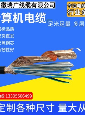 ZA-KVVP22-450/750V-4*10mm2 阻燃屏蔽铠装控制电缆-皖瑞广牌