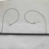 服装 吊顶悬挂衣架上墙吊杆挂衣杆子墙上壁挂 店吊架钢丝展示架女装