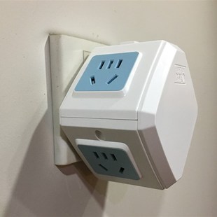 家用扩充插座 转换器插座拓展一转二三四五拓展防雷电源转换插头