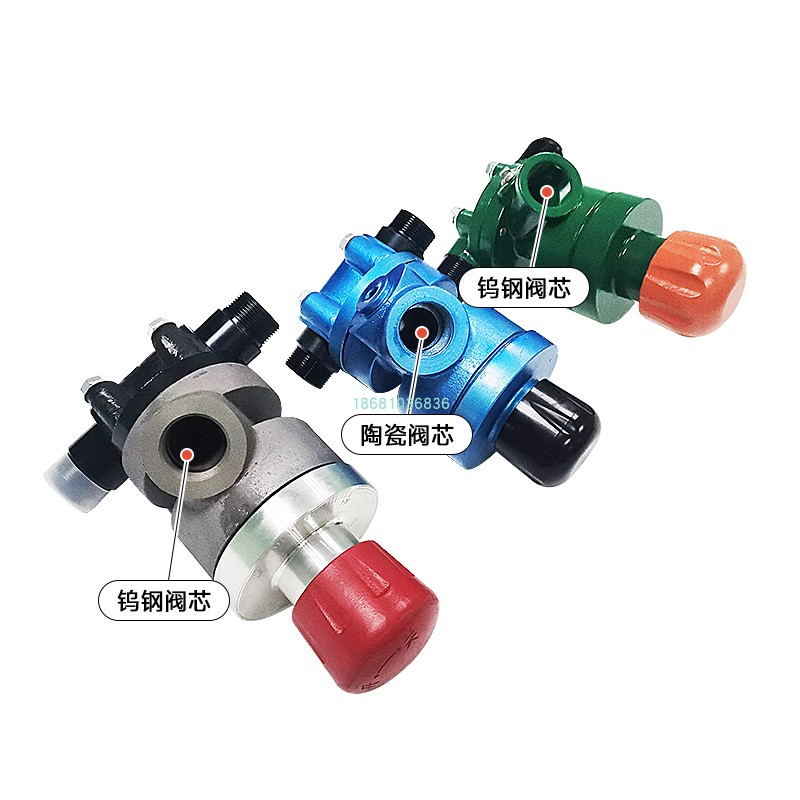 汤姆逊阀调砂磨料阀气动调沙阀气控阀喷砂阀移动喷砂机钨钢陶瓷阀