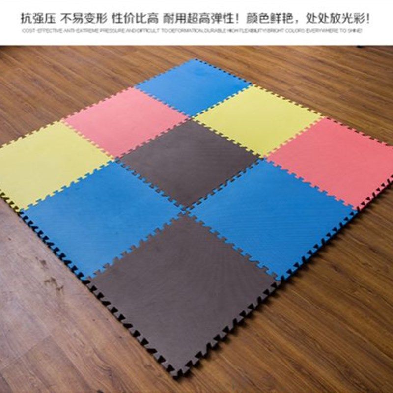 儿童地板垫子泡沫榻榻米地垫卧室爬行海绵垫拼接塑料地毯拼图eva