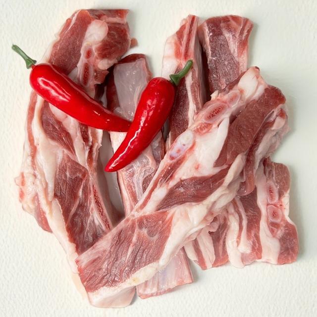 带骨手扒羊肉4斤5斤清真冷冻1岁羊 手把羊排肋排原切烤羊排清炖