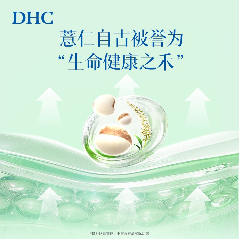 【拍4/6袋优惠】日本DHC薏仁正品康食品薏仁片薏仁胶囊祛湿