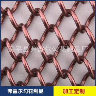 长期供应 装h饰网片 304不锈钢装饰网金属垂帘装饰网