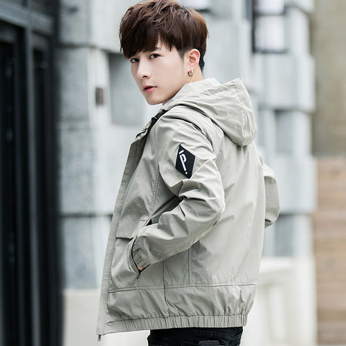 春秋季外套男土韩版潮流褂子秋冬学生秋衣服帅气百搭休闲夹克外衣