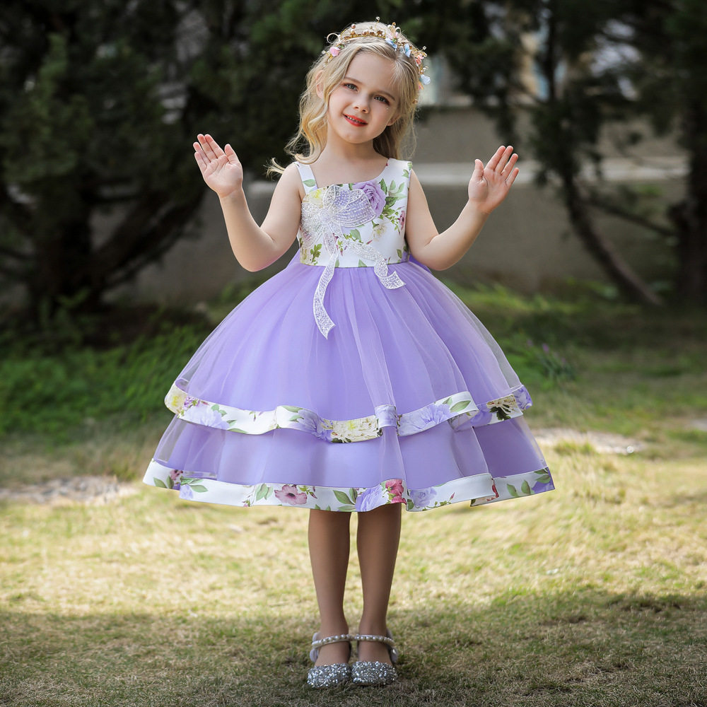 女童礼服儿童生日公主裙蓬蓬纱礼服花童婚纱女孩主持人钢琴演出服,童装/婴儿装/亲子装,儿童礼服,淘宝优惠券,粉丝福利购,淘宝优惠卷