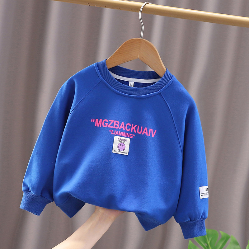 儿童韩版卫衣小童纯棉长袖T恤男女童2024春秋装洋气上衣1-5岁宝宝,童装/婴儿装/亲子装,卫衣/绒衫,淘宝优惠券,粉丝福利购,淘宝优惠卷