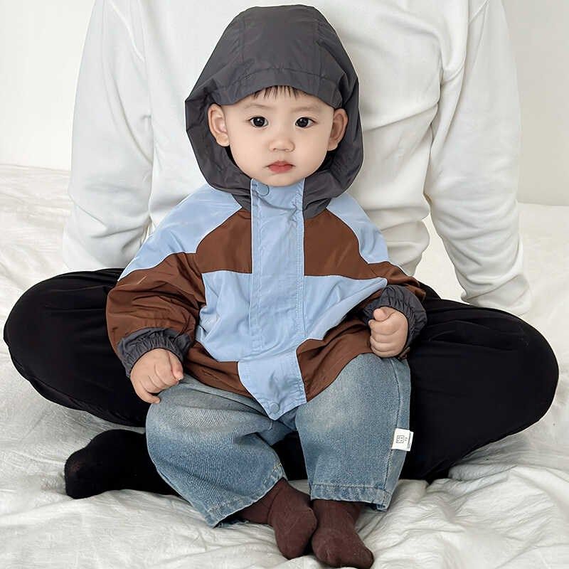 男童春秋夹克连帽外套婴儿拼色卡通长袖打底衫宝宝休闲牛仔裤套装,童装/婴儿装/亲子装,套装,淘宝优惠券,粉丝福利购,淘宝优惠卷