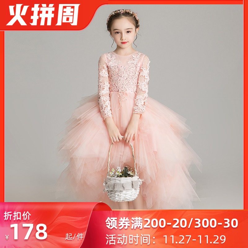 公主裙女童蓬蓬小孩花童婚纱儿童晚礼服生日O主持人走秀钢琴演出,童装/婴儿装/亲子装,儿童礼服,淘宝优惠券,粉丝福利购,淘宝优惠卷