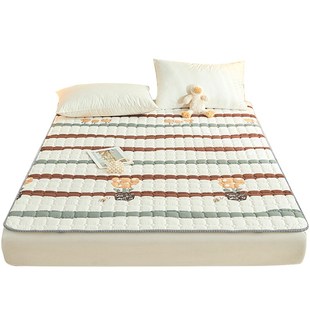 可水机洗全棉床垫软垫家用卧室薄款床褥垫四季通用铺床的褥子纯棉