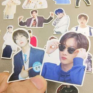 SuperJunior l李赫宰手账贴纸韩国明星行李箱贴画电脑应援贴装饰