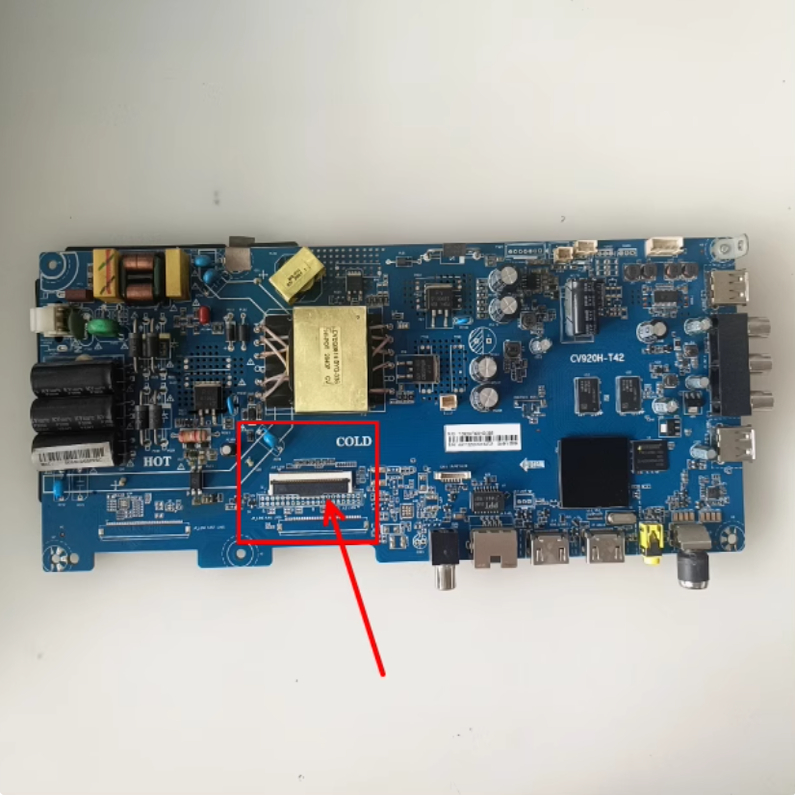 测好  原装海尔 LE42C31 液晶电视主板 CV920H-T42屏 JE415D3HA0L
