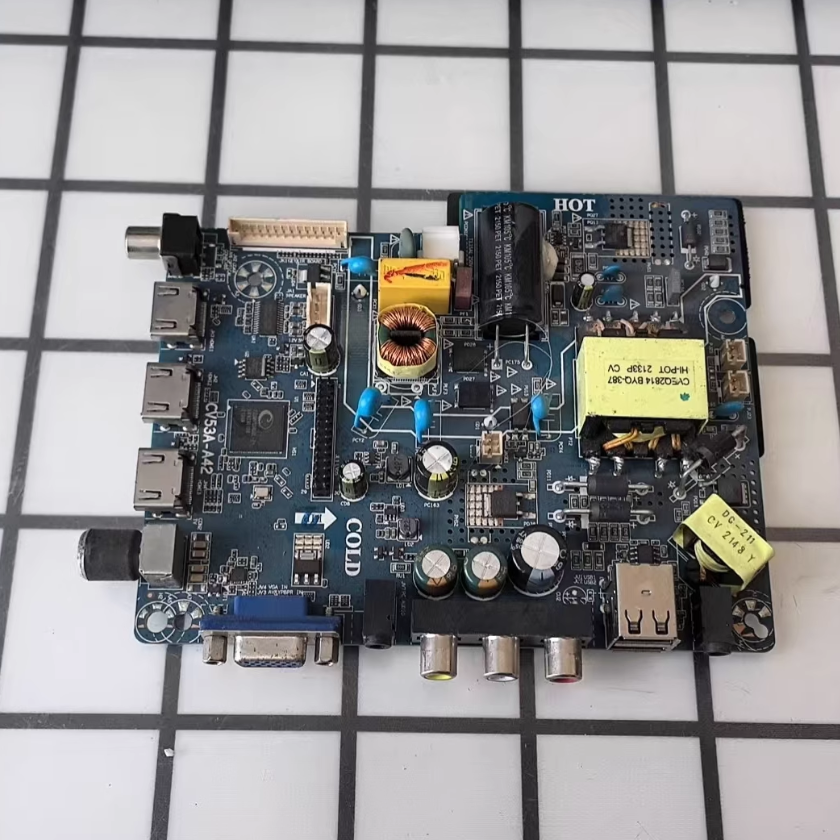 测好  原装杂牌 主板CV53A-A42 背光电压65-100V(45W)