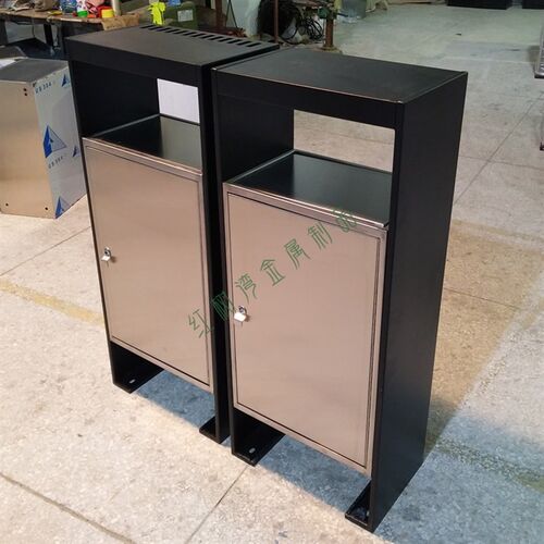 广场户外不锈钢烤漆垃圾桶 城市道路分类垃圾箱 公园果皮箱