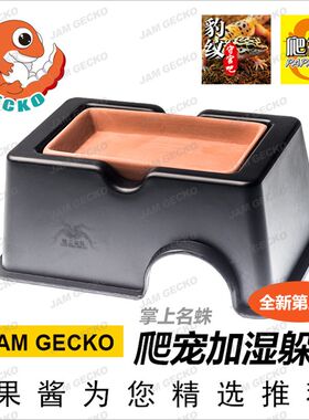 爬虫小型爬宠守宫玩具蛇角蛙专业级躲避 可加水保湿 洞穴爬箱造景