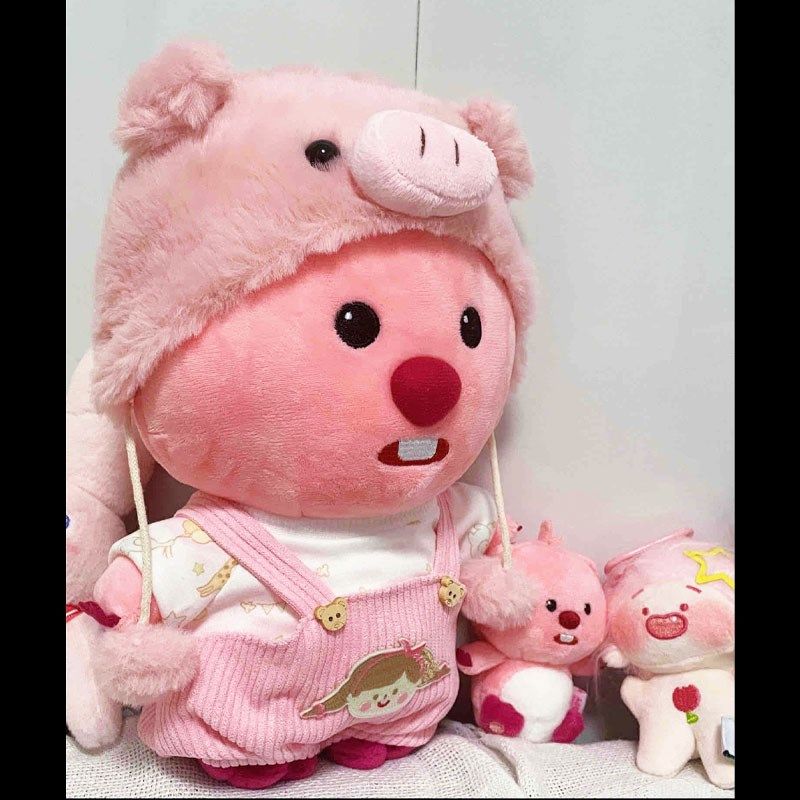 仅售衣服】26厘米oopy露比海狸公仔娃衣粉猪连体衣套装着替头套,玩具/童车/益智/积木/模型,娃娃/配件/着替,淘宝优惠券,粉丝福利购,淘宝优惠卷