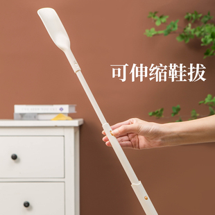 可伸缩鞋拔子加长柄家用穿鞋神器鞋拨子提鞋器鞋抽鞋扒鞋把拔鞋子