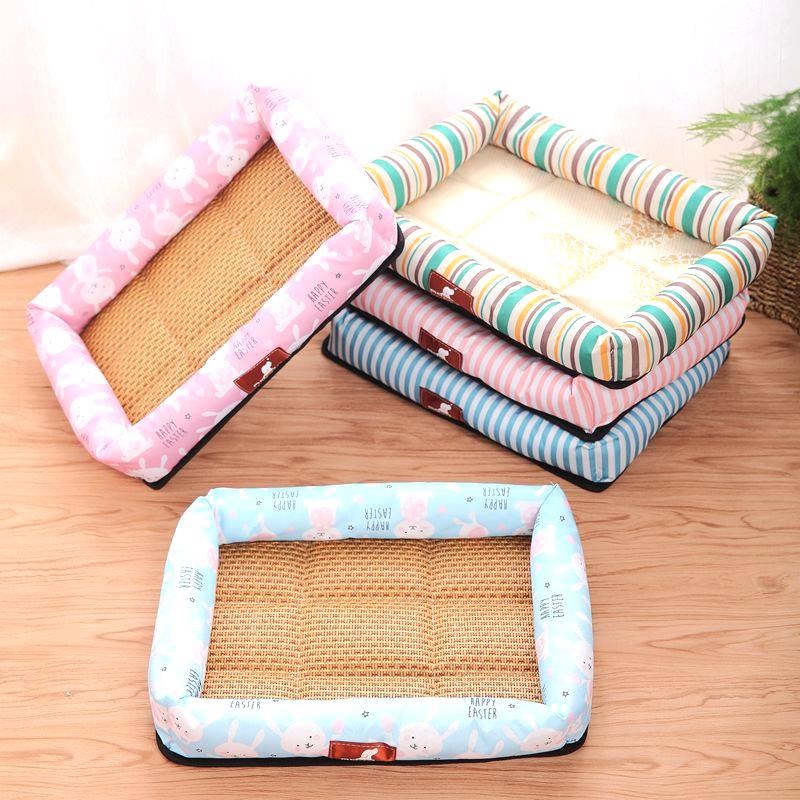 厂家狗窝夏季凉窝宠物窝四季凉席狗垫子宠物用品夏天透气猫窝