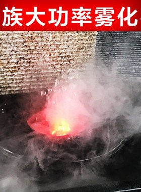 超声波雾化器林园假山水池造雾水族潜水泵鱼缸抽水喷雾Z电机自循