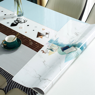 餐桌垫茶几桌子桌面垫软玻璃桌布防水防油免洗防烫长方形台布