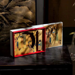 沥泓通用福鼎白茶寿眉茶叶普洱礼盒随手礼茶饼空盒包装