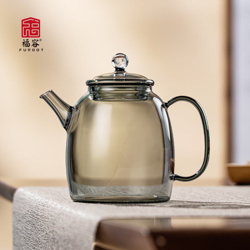 福容秦钟壶小茶壶围炉煮茶硼硅茶具办公室过泡茶壶