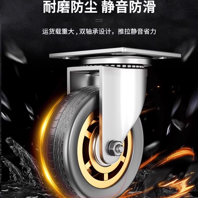 钢板小推车拉货手推车搬运车家用平板车便携拖车折叠小拉车手拉车