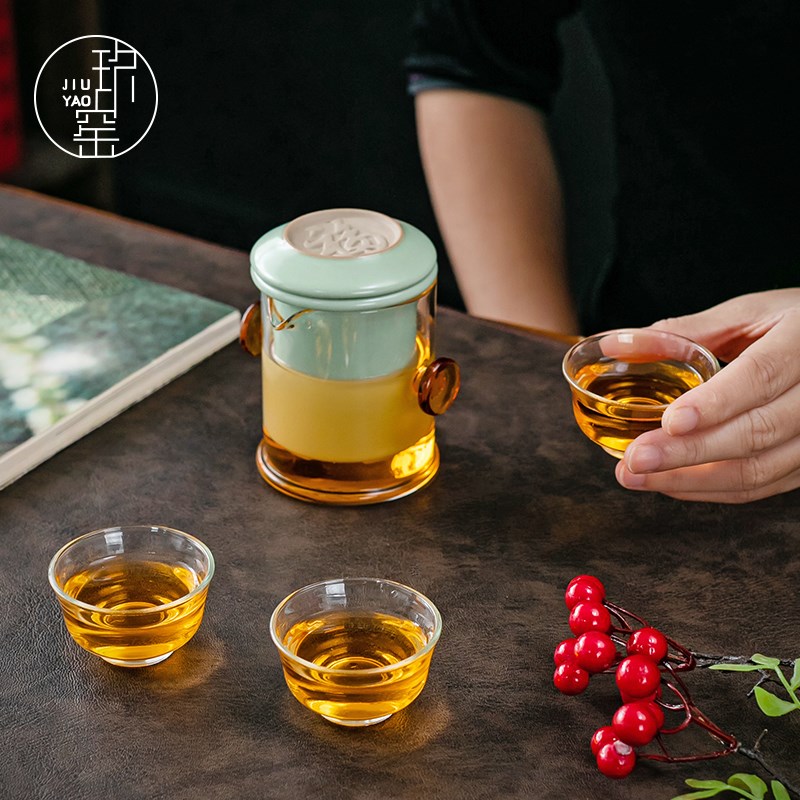 汝窑泡茶壶红茶普洱壶过小青柑冲茶器茶具装
