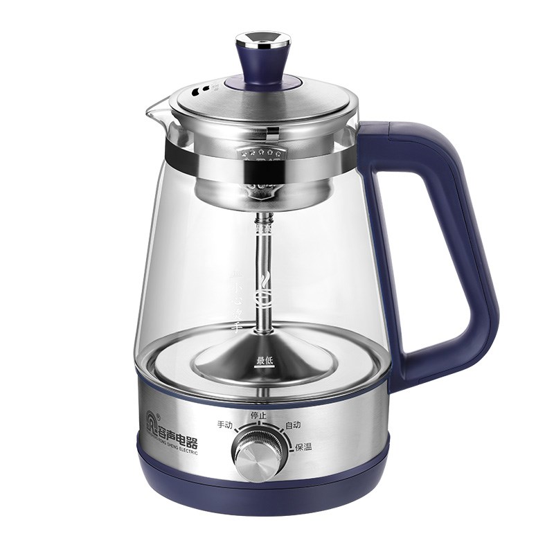 容声安化黑茶专用煮茶壶普洱小型办公室玻璃蒸汽器泡花茶电煮烧水