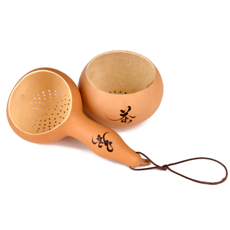 葫仙天然葫芦茶漏茶叶过滤器茶叶罐匙功夫茶具配件分茶器过滤网勺