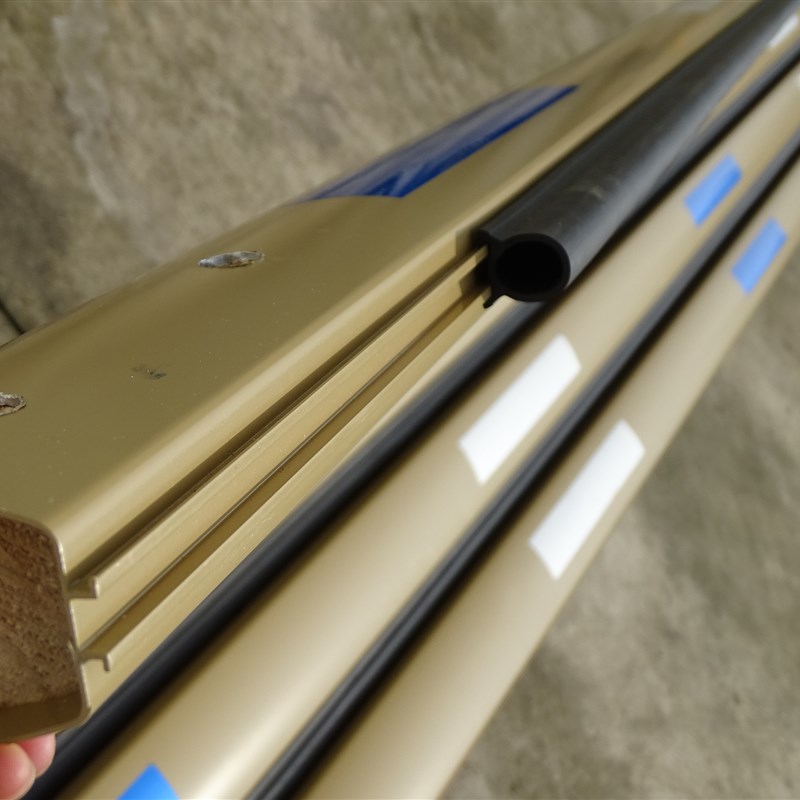 博思高杆带胶条X5停车场挡车杆直杆小区物业门卫防砸杆子