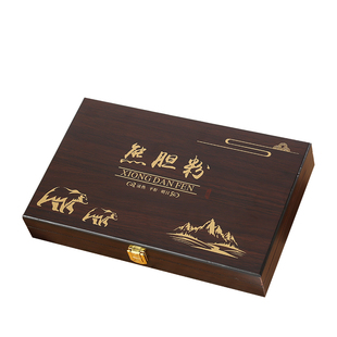 熊胆粉瓶装瓶装礼盒熊胆粉胶囊包装盒空盒子档礼品盒子订制