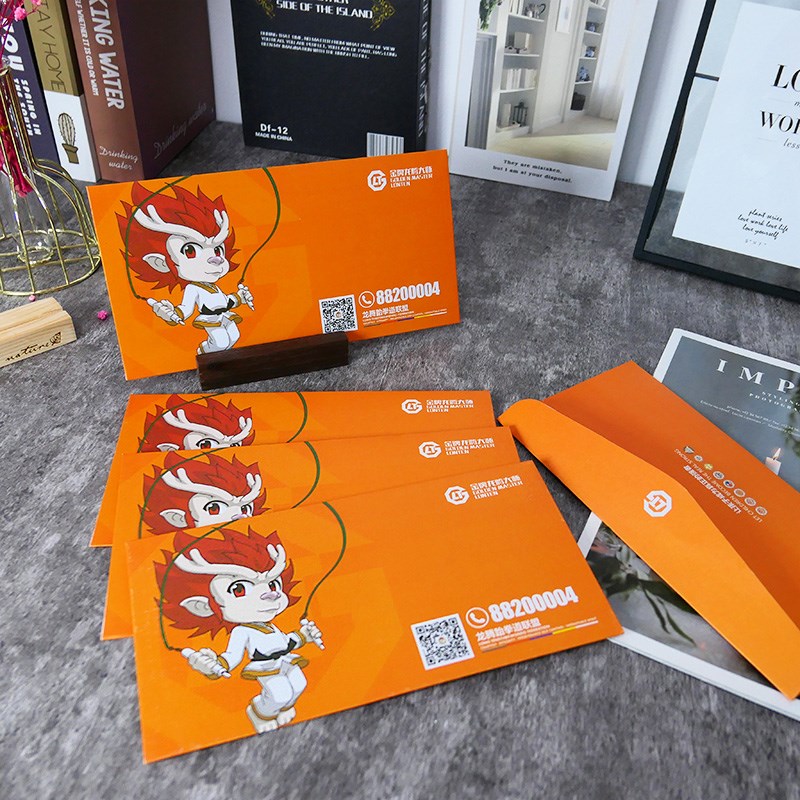 珠光信封彩印烫金创意复古级感文艺印刷照片袋邀请函