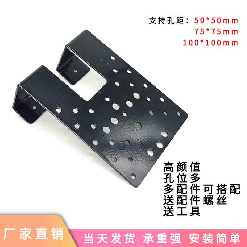 电脑屏幕显示器挂架屏风固定卡扣免打办公桌工位显示器支架挂钩
