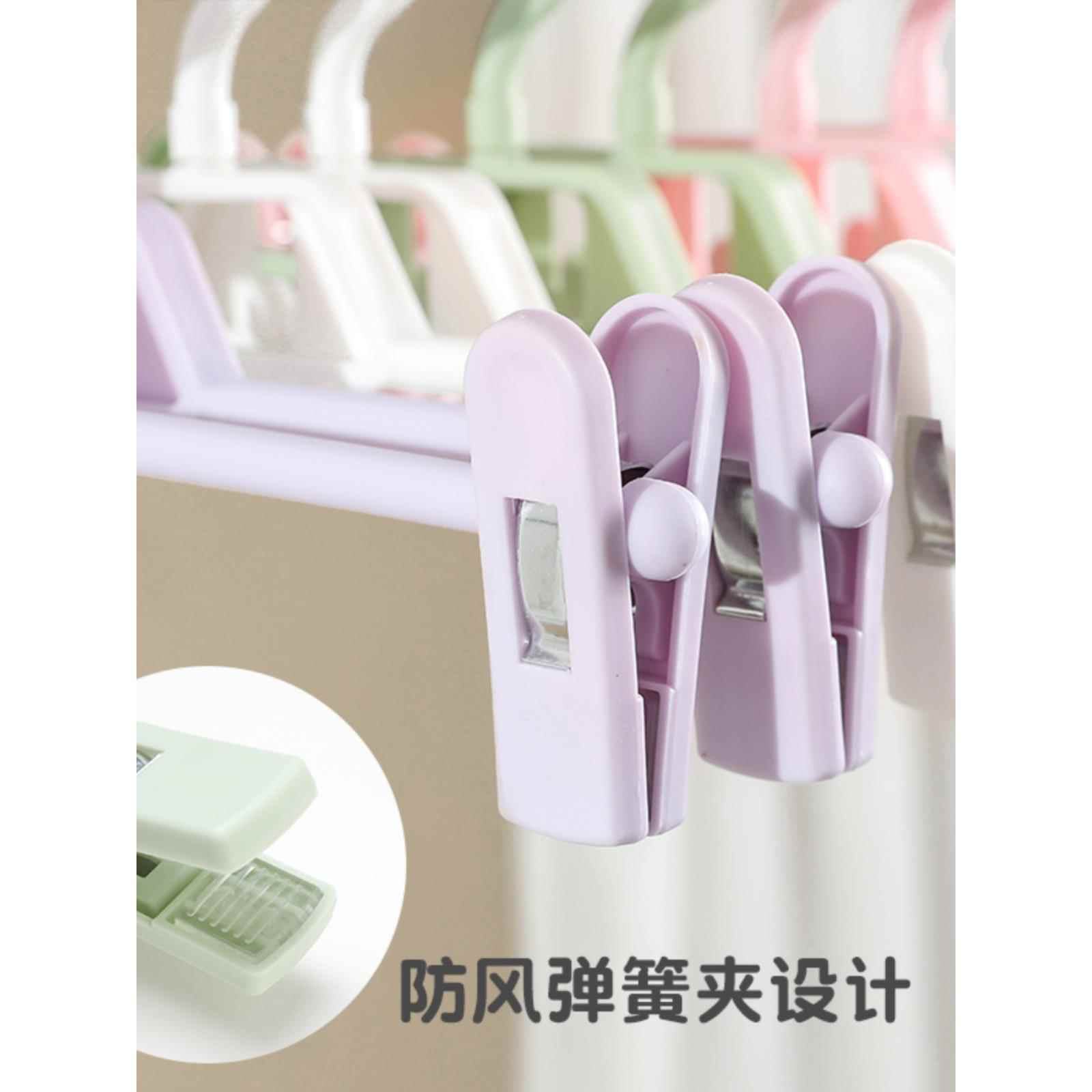 无痕裤架裤夹子家用多层叠加j裙夹多功能调节裤挂衣架伸缩晾晒