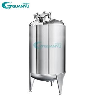 广州供应现货密封纯水储罐304不锈钢带液位呼吸器液体密封储罐