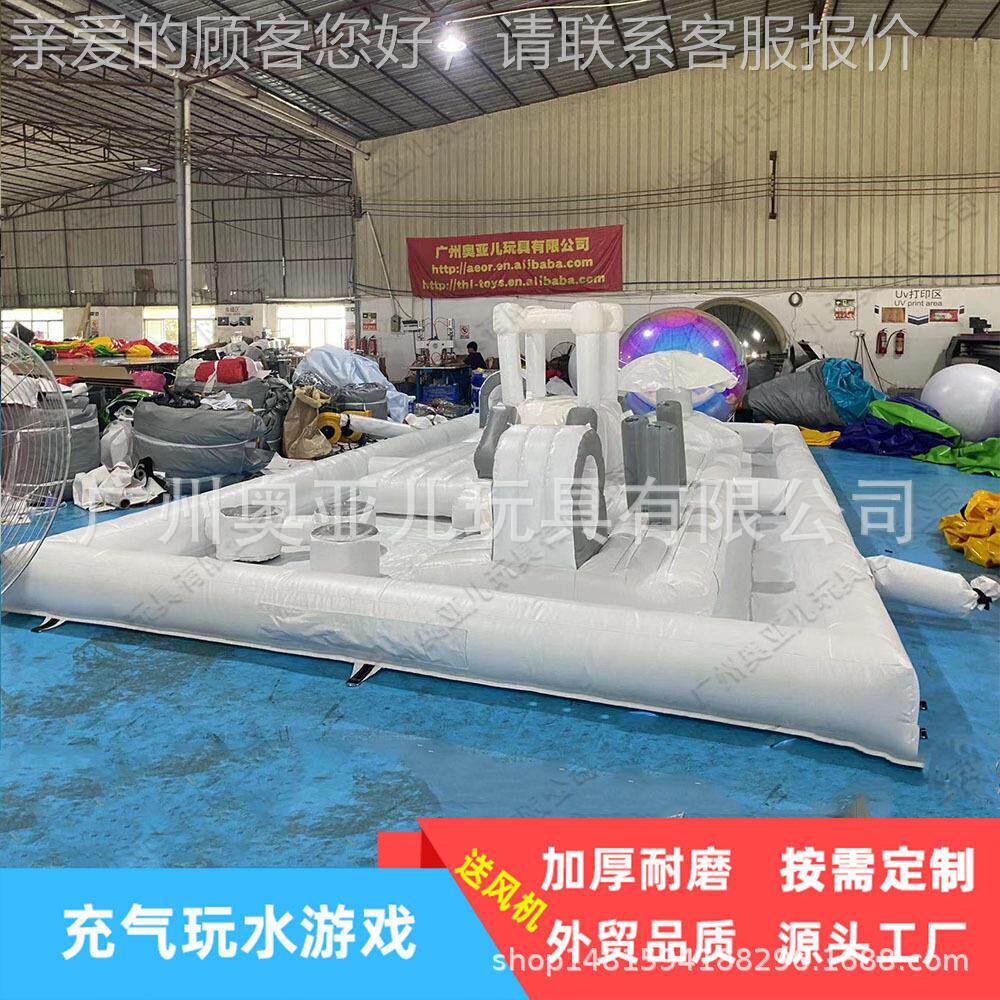 跨LGK境热销夏季儿童戏水池家用具派马卡龙滑梯城对堡上乐园水玩